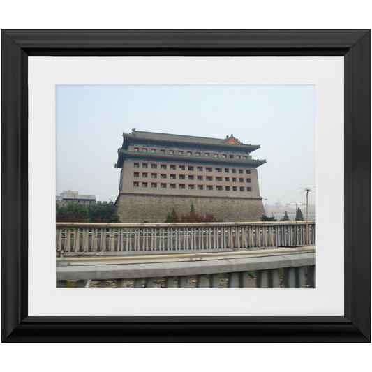 Beijing Guard Tower Premium Framed Prints
